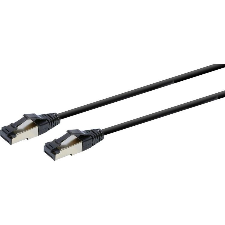 Cablexpert S/FTP Cat.8 2m Black (PP8-LSZHCU-BK-2M) - зображення 1