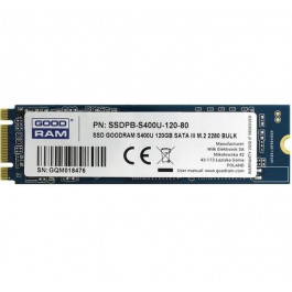   GOODRAM S400u 120 GB (SSDPR-S400U-120-80)