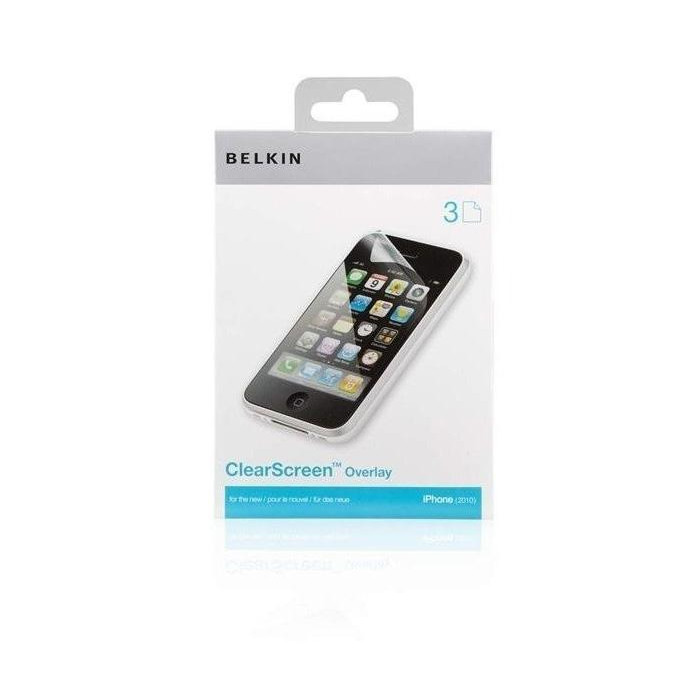 Belkin iPhone 4 ClearScreen Overlay 3in1 (F8Z678CW) - зображення 1