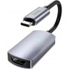 Hoco UA20 Presage USB-C to HDMI Gray (6931474770264) - зображення 1