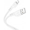 Hoco USB to Lightning X97 Crystal 20W 1m White (6931474799791) - зображення 1