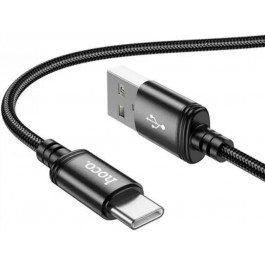   Hoco X89 Wind USB Type-A to USB Type-C 1m Black (6931474784360)