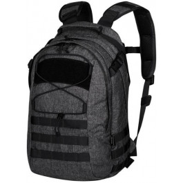   Helikon-Tex EDC Backpack - Nylon Polyester Blend / Melange Black/Grey (PL-EDC-NP-M1)