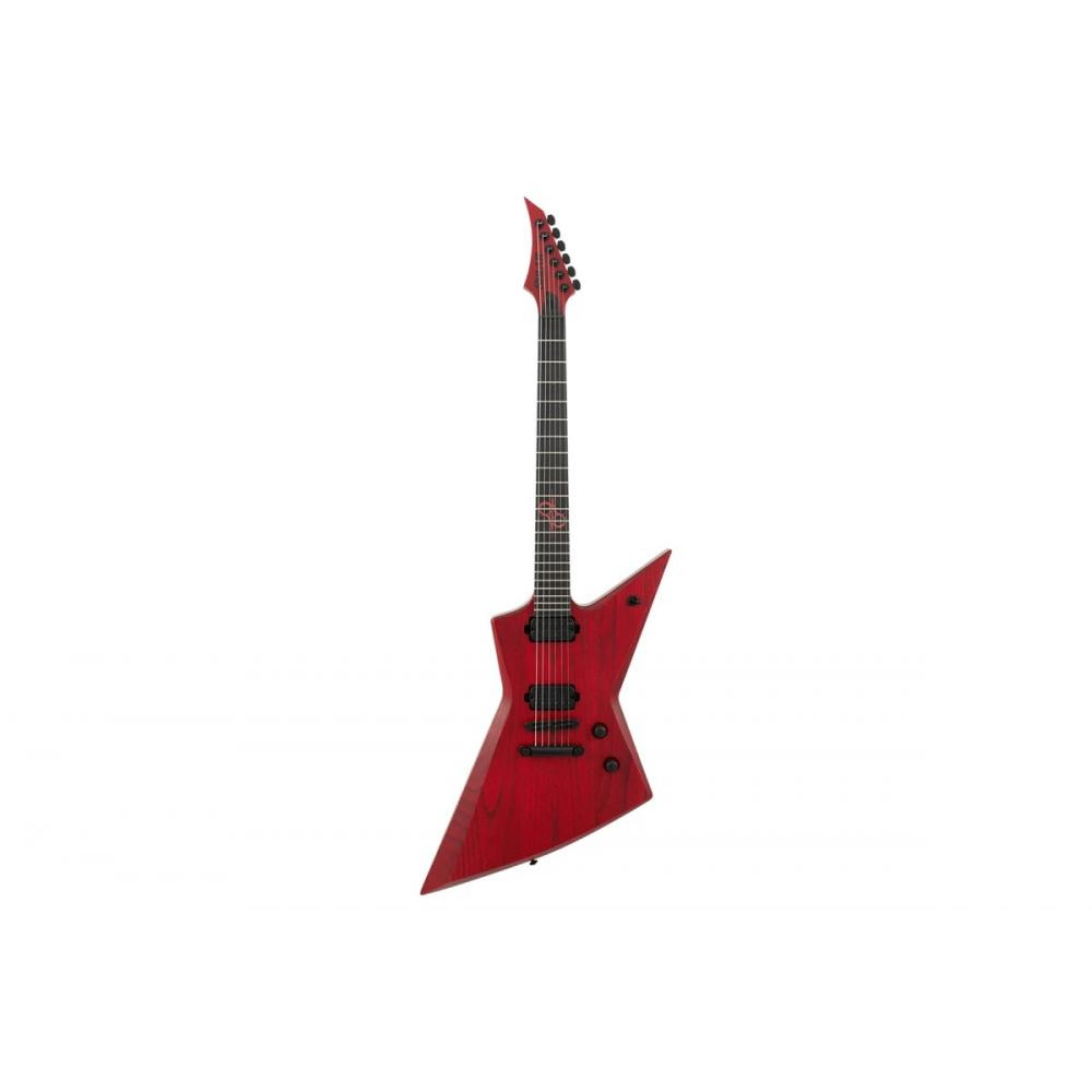 Solar Guitars E2.6ROP+ BLOOD RED MATTE OPEN PORE - зображення 1