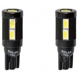   Solar T10 W2.1x9.5d 12V 10SMD white LS287_B2