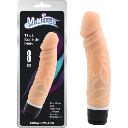   Chisa Novelties Mello Realistic Dildo Flesh (6610CN00087)