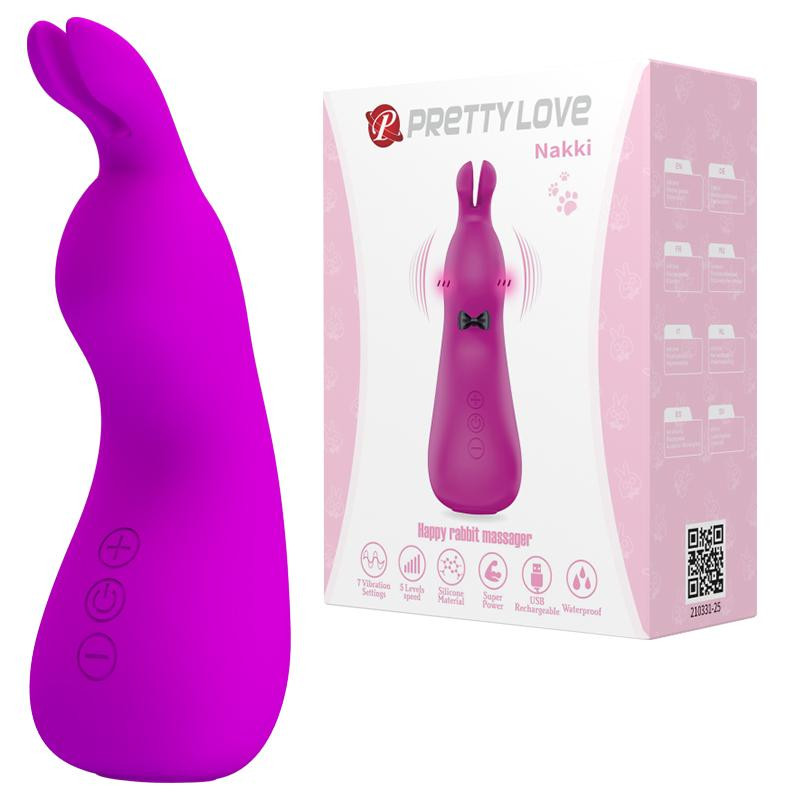 Pretty Love Nakki Rabbit Massager Purple (6603BI0158) - зображення 1