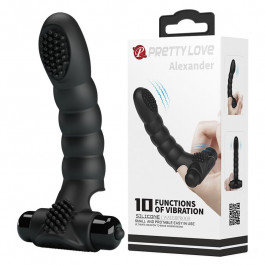   Pretty Love Alexander Finger Vibrator Black (6603BI0744)