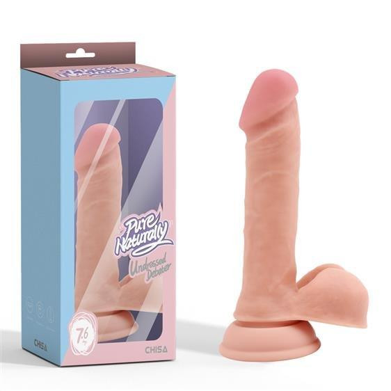 Chisa Novelties Pure Naturally Dildo Undressed Debater Flesh (6610CN01073) - зображення 1