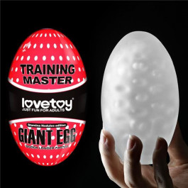   LoveToy Giant Egg Masturbator Red (6452LVTOY668)