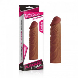   LoveToy LoveToy Насадка на член Pleasure XTender Penis Sleeve Brown (6452LVTOY156)