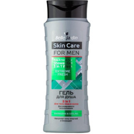   Belle Jardin Cosmetics Гель для душу 3в1 чоловічий  Skin Care for men Extreme Fresh 420 мл (5907582907831)