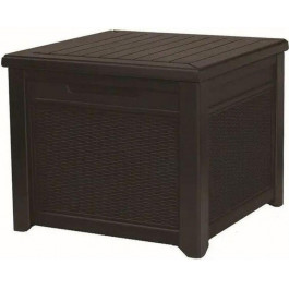   Keter Стол-сундук  Cube Rattan 208 л Коричневый (7290106924840)