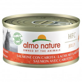   Almo Nature HFC Jelly Adult Cat Salmona Carrot 70 г (8001154102574)