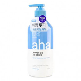   KeraSys Шампунь  Derma & More Aha Cooling Dandruff Care Shampoo для чутливої шкіри голови 600 мл (8801046299