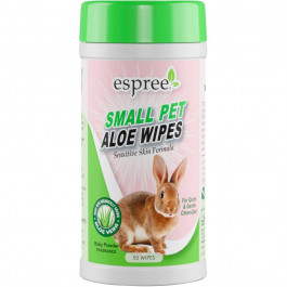   Espree Влажные салфетки Small Animal Wipes для мелких животных 50 шт (e00751)