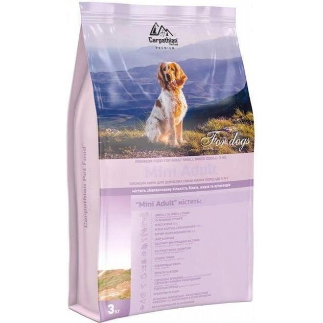 Carpathian Pet Food Mini Adult 3 кг (4820111140831) - зображення 1