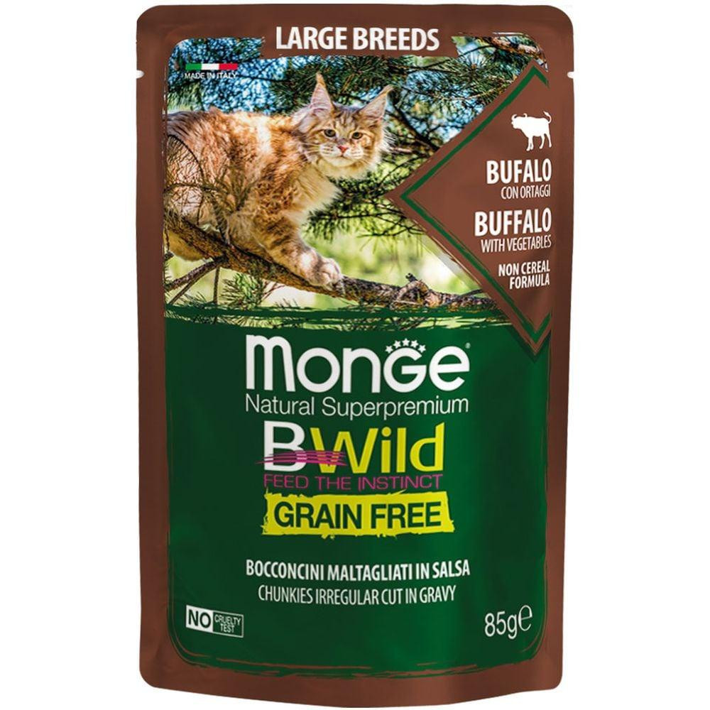 Monge Bwild Grain Free Bufalo 85 г (8009470012751) - зображення 1