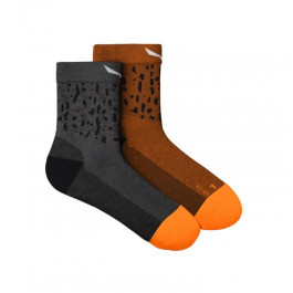   Salewa Термошкарпетки  Mountain Trainer Salamander Alpine Merino Quarter Socks 39-41 Сірий