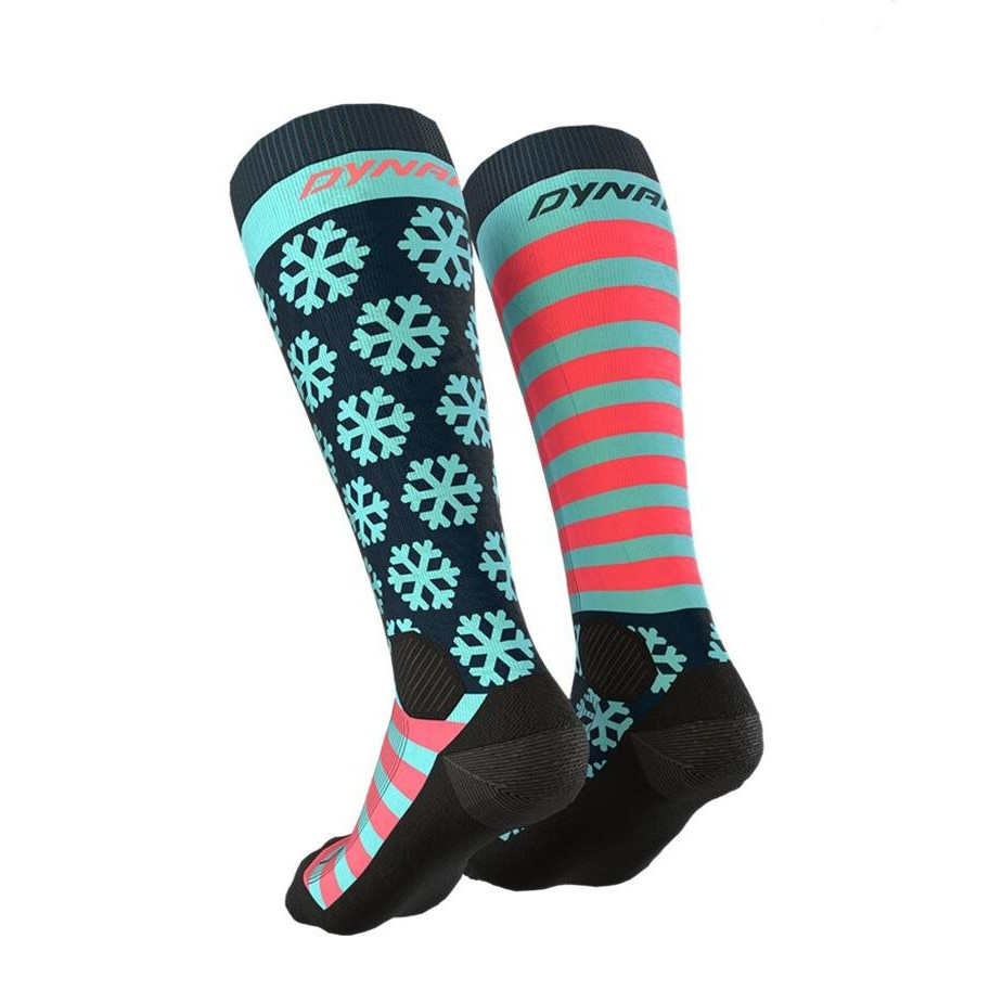 Dynafit Шкарпетки  FT Graphic Socks 35-38 Синій-рожевий - зображення 1