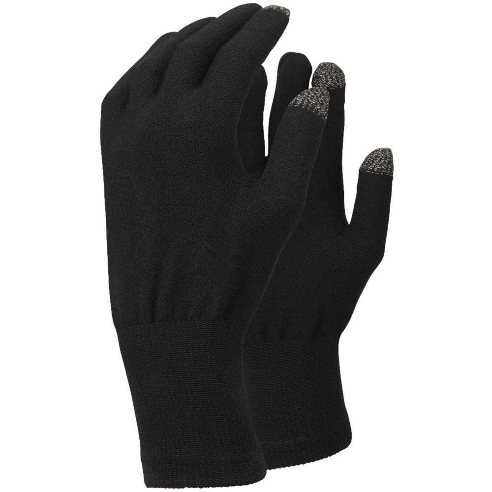 Trekmates Рукавички  Merino Touch Glove L Чорний - зображення 1