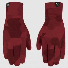   Salewa Перчатки зимние  Cristallo Am W Gloves 28514 1575 size 5/XS Burgundy (013.012.0833)