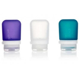   Humangear GoToob+ 3-Pack Small Clear/Purple/Teal (022.0037)