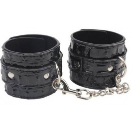   Chisa Novelties Наручники Behave! Luxury Fetish Surrender Wrist Restraints, чорні (759746987525)