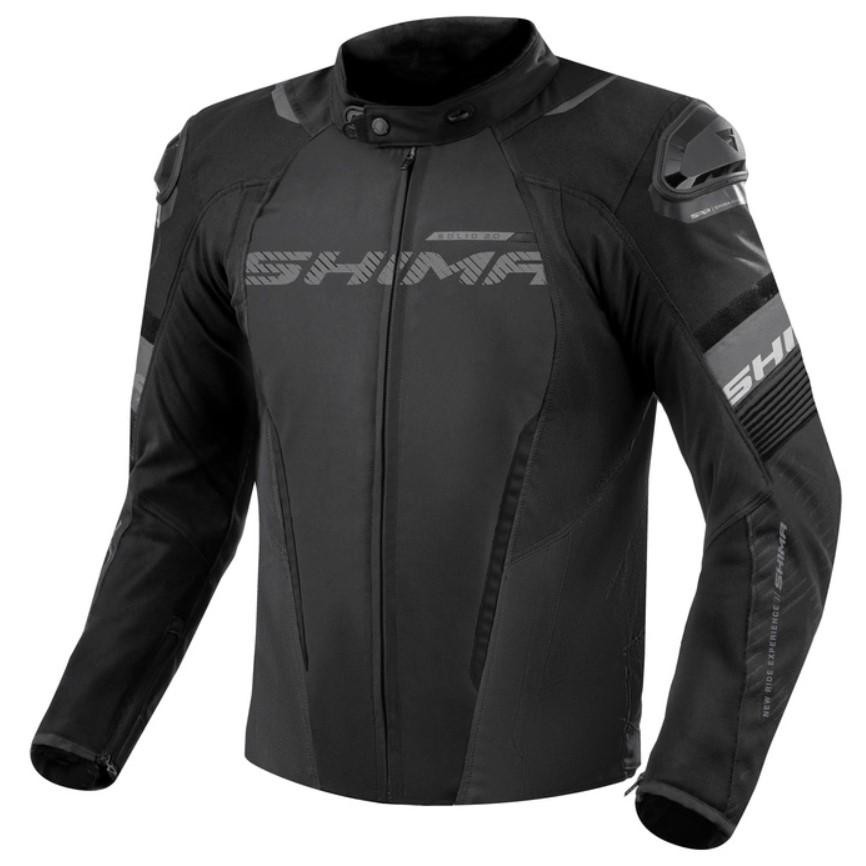 SHIMA Мотокуртка Shima Solid 2.0 Black 2XL - зображення 1