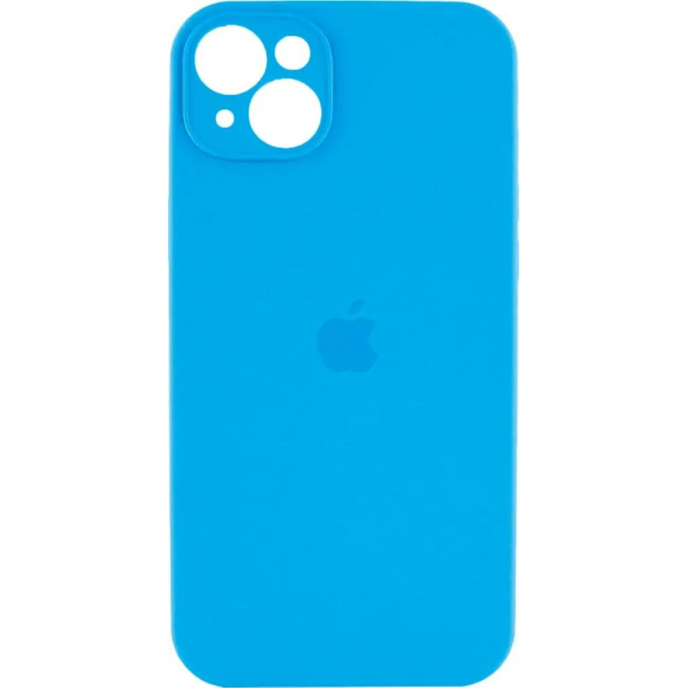 Borofone Silicone Full Case AA Camera Protect for Apple iPhone 15 Light Blue (FullAAi15-44) - зображення 1