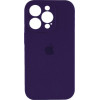 Borofone Silicone Full Case AA Camera Protect for Apple iPhone 12 Pro Berry Purple (FullAAi12P-59) - зображення 1