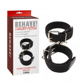 Chisa Novelties Behave Luxury Fetish Under Control Cuff (CH11842)