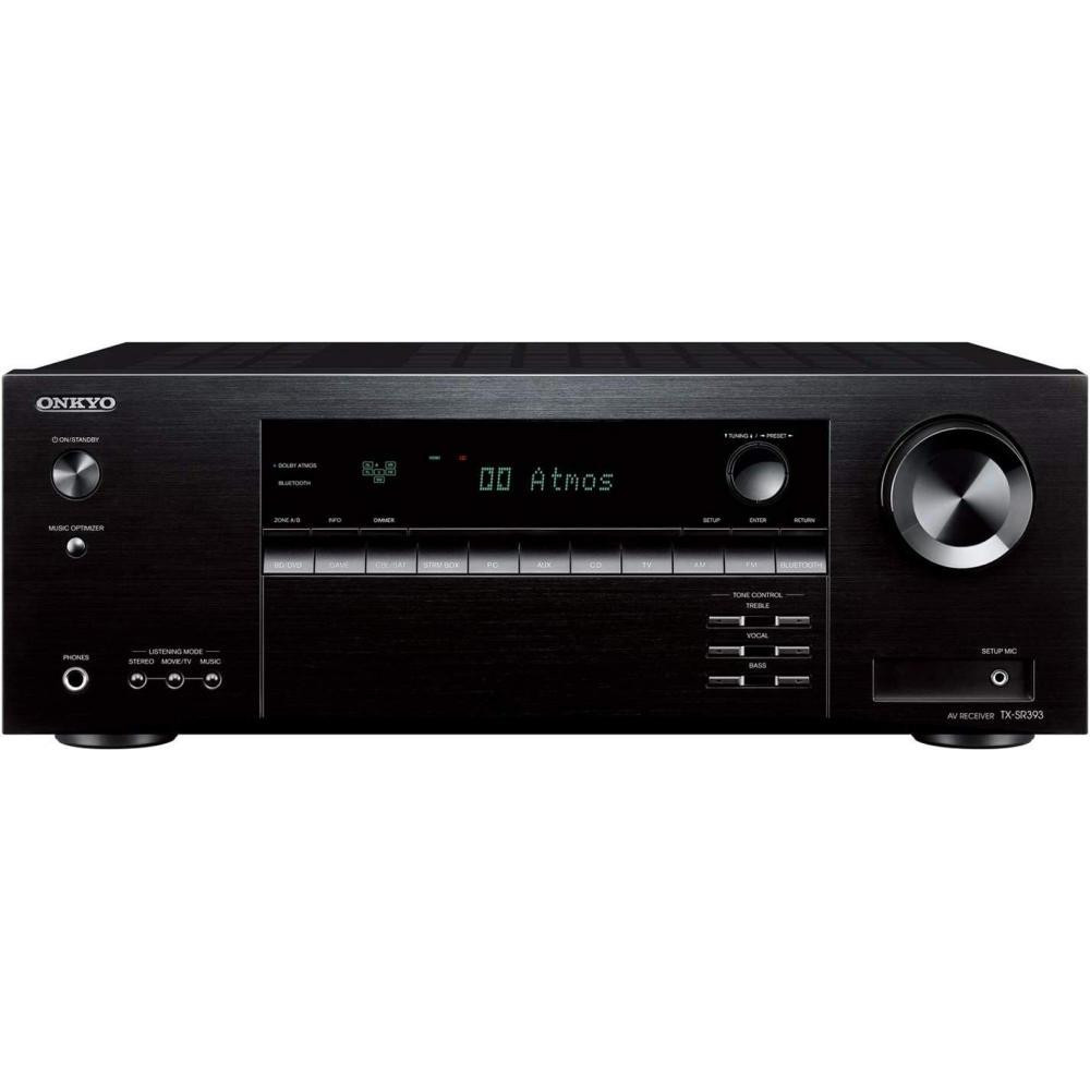 Onkyo TX-SR393 Black - зображення 1