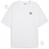 PUMA Біла чоловіча футболка  BETTER CLASSICS Oversized Tee 679188/02 - зображення 1