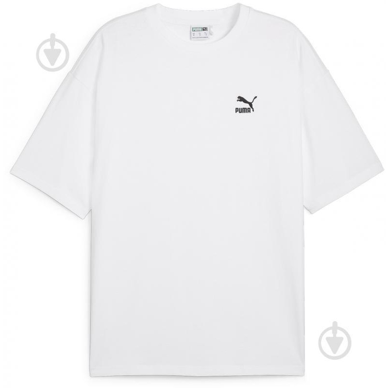 PUMA Біла чоловіча футболка  BETTER CLASSICS Oversized Tee 679188/02 - зображення 1