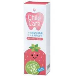   Ci medical Дитяча зубна паста від 0 до 8 років  Child Care Strawberry Mint 70 мл (4560191820253)