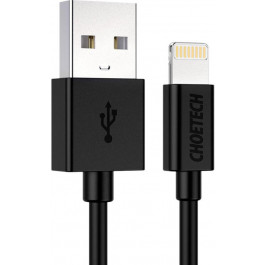   Choetech USB 2.0 AM to Lightning 1.2m Black (IP0026-BK)