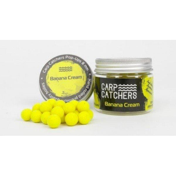 CFM Baits Бойлы Pop-up Carp Catchers / Banana Cream / 8mm 70pcs - зображення 1