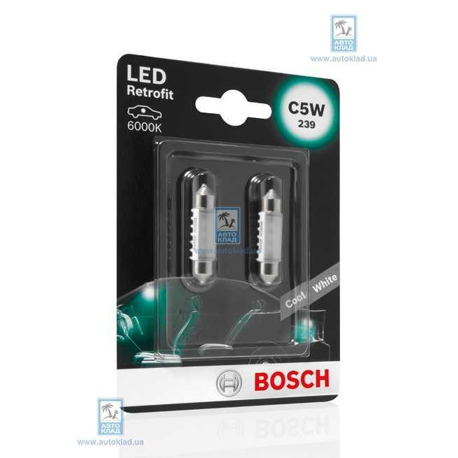 Bosch C5W LED Retrofit 239 Cool White (1987301501) - зображення 1