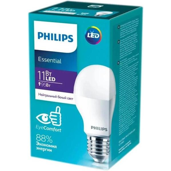 Philips ESS LEDBulb 11W E27 4000K RCA (929001962987) - зображення 1