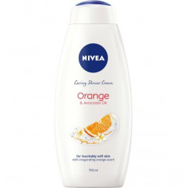   Nivea Гель-догляд для душу  Апельсин та олія авокадо, 750 мл (4006000009292)