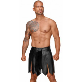   Noir Handmade H053 Eco leather men's gladiator skirt (5903050103071)