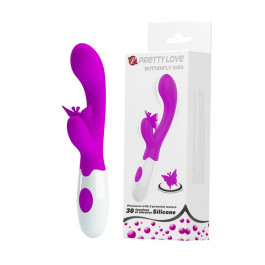   Pretty Love Butterfly Kiss Vibrator Pink (6603BI1206)