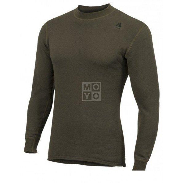 Aclima Футболки з довгими рукавами  HotWool 230 gr Crew Neck Unisex XXL OliveNight (7034041005451) - зображення 1