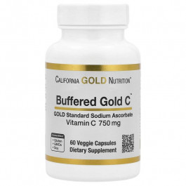   California Gold Nutrition Buffered Gold C 60 капс