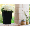 Keter Вазон Medium Rattan Planter 38.5х38.5х57 см Серый (7290103659288) - зображення 3