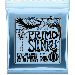   Ernie Ball Струны для электрогитары P02212 Primo Slinky Nickel Wound 9.5/44