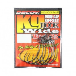   Decoy Hook Wide Worm 25 №1/0 (8pcs)