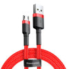 Baseus Cafule Cable USB For Micro 1.5A 2M Red (CAMKLF-C09) - зображення 1