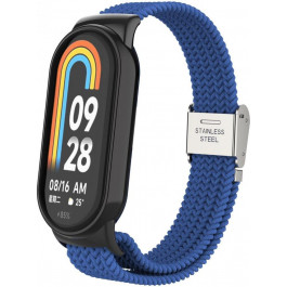   ArmorStandart Ремінець до фітнес браслета  Braided Solo Loop для Xiaomi Mi Band 8 Blue (ARM69926)